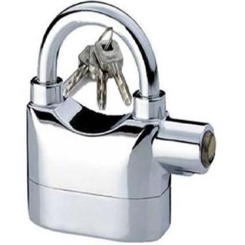 Kinbar Padlock Quality Alarm Lock Siren Padlock For Home % Office Security