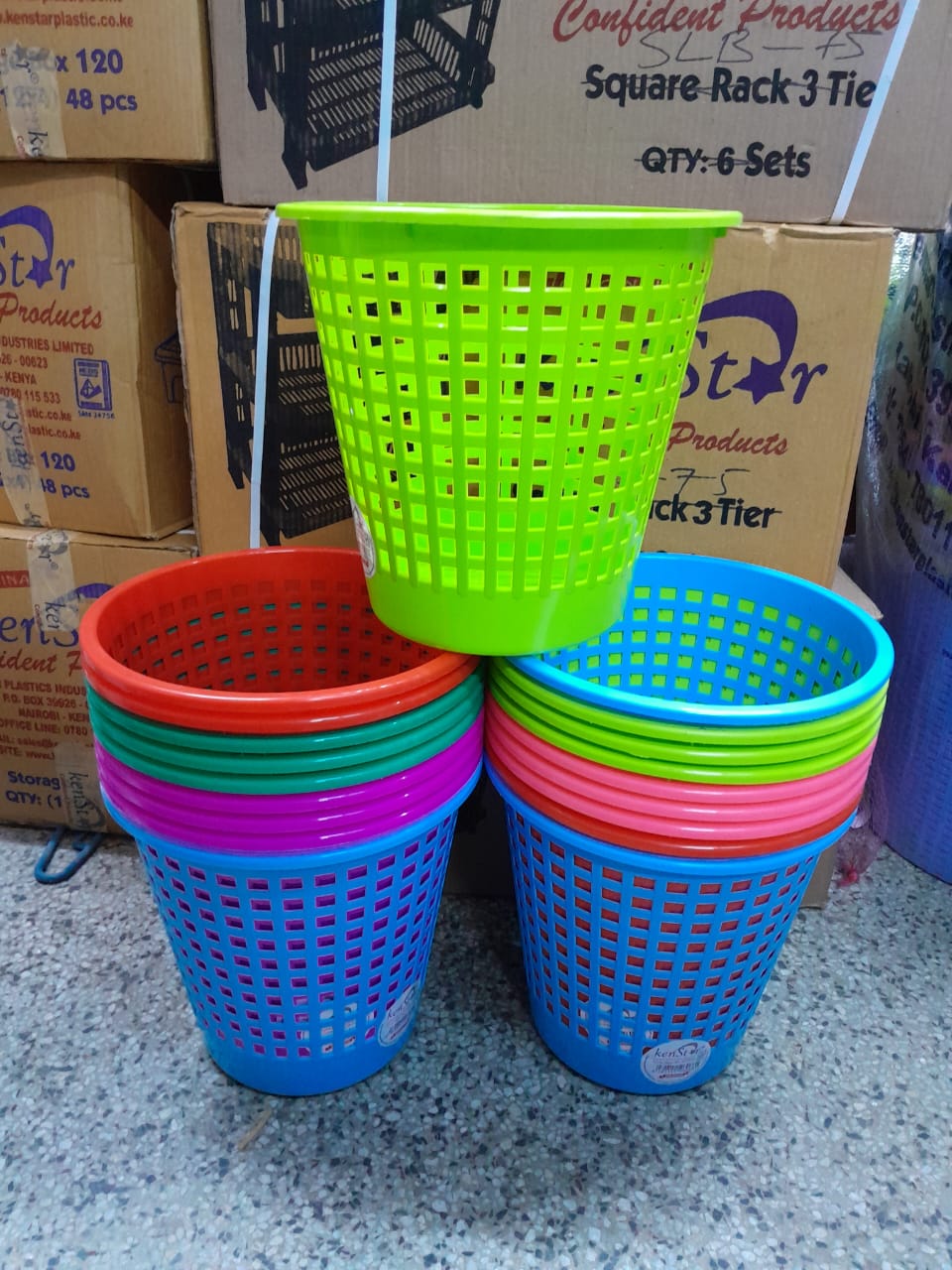 Kenpoly Blue Kenpoly Dustbin