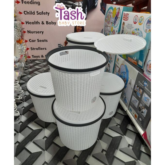 Kenstar NEW Multipurpose Laundry Basket With A Lid And Handles