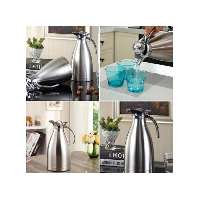 Sundabest Coffee Pot Stainless Steel Kettle Vacuum Flask-2L