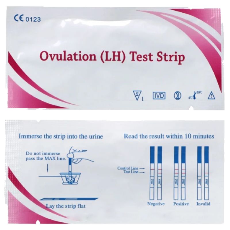 5 pcs Ovulation Test Strips 99% Accurate Urine LH Ovulation Test kit