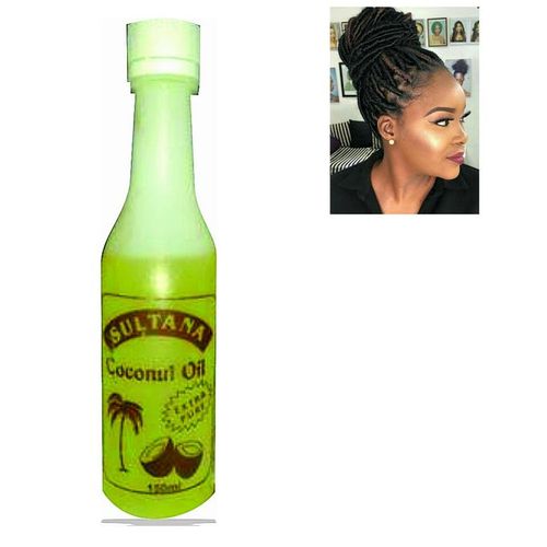 SULTANA Coconut Oil 150ml For Hair & Skin Care | Sultana, Organic Cold Pressed Virgin Coconut Oil | Sultana extra pure coconut oil is extracted from coconut pulp suitable for hair care