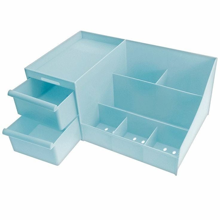 Office Workspace Drawer Organizers| Large Capacity Jewelry Accessories Storage Box Cosmetic Organizer Storage Box Jewelry Storage