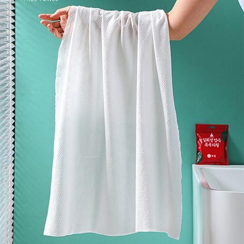 70*140cm Cotton Compressed Bath Towel, for showering, beach, wiping etc. Thickened Portable Travel Skin Friendly Disposable compressed unisex bath towel. Travel compressed bath towel               .