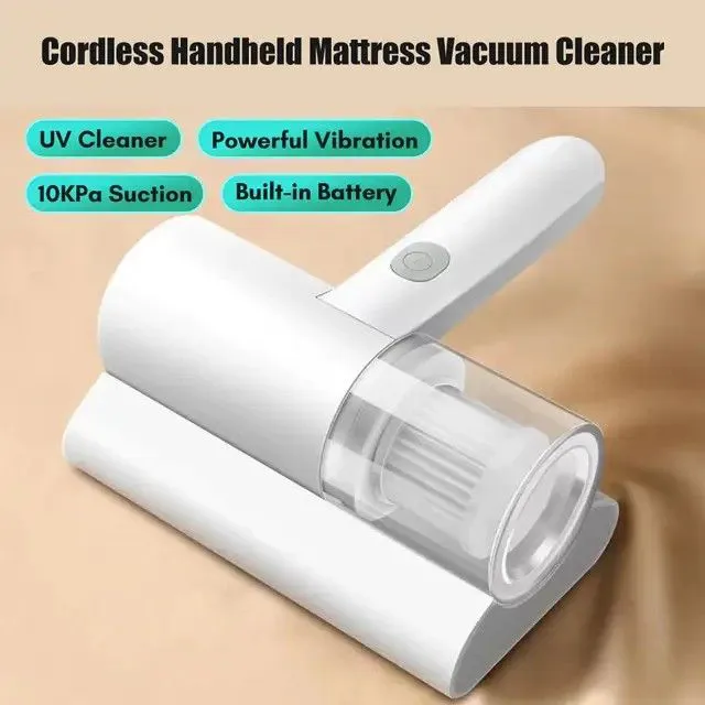 50watts Mite Removal Machine Handheld Vacuum Cleaner 10kPA UV Cordless Mite Removal Instrument Carpet Bed ,Pillow,sofa Cleaning Machine