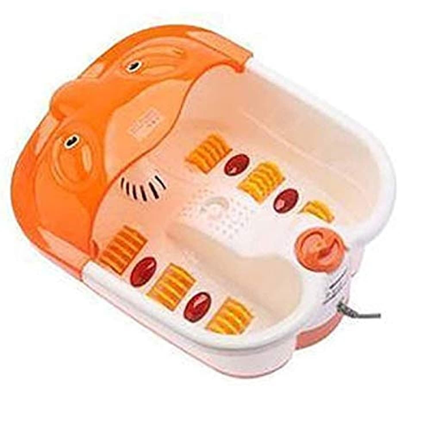 [OFFER OFFER !!] Foot Spa Bath Massager with Heat Bubbles and Massage and Jets, Pedicure Tub for Soaking Feet, Collapsible Bath Bucket