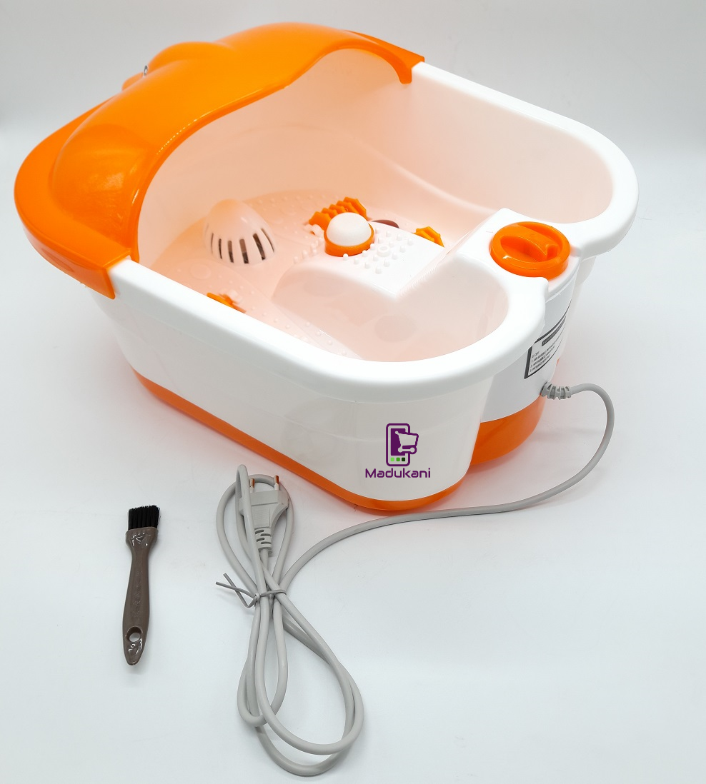 [OFFER OFFER !!] Foot Spa Bath Massager with Heat Bubbles and Massage and Jets, Pedicure Tub for Soaking Feet, Collapsible Bath Bucket