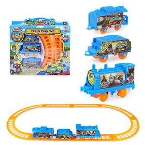 [NEW ARRIVALS!!] Train Set Toy, Tracks Car Toy, Train Track Playset, Toy for 3 4 5 Years Old Toddlers, Kids, Boys and Girls