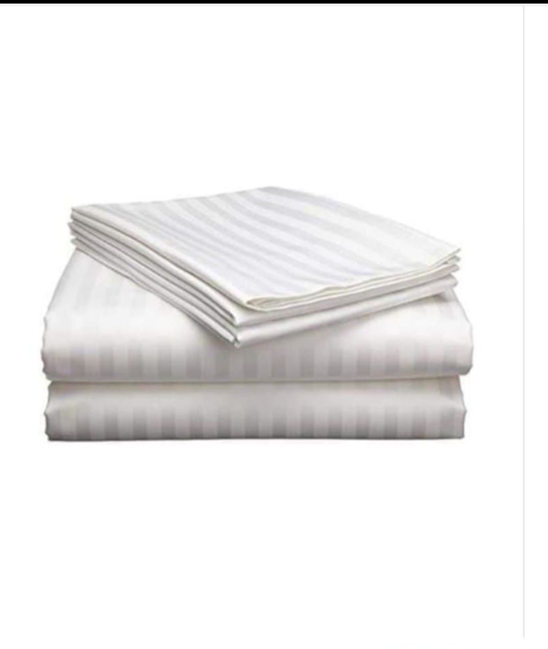 100% Cotton Fitted plain white bedsheet  Non Slip Adjustable Mattress Covers for Single Double King Queen Bed, 4 by 6, 5 by 6, 6 by 6