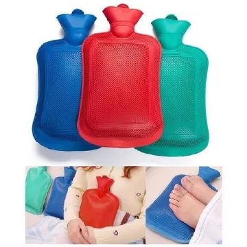 Mini Hot Water Bag -500mls bottle for period pain relief, heat therapy, hours of warmth and comfort Has a lid to empty out the cold water and refill. Very light hence e Green 500mls