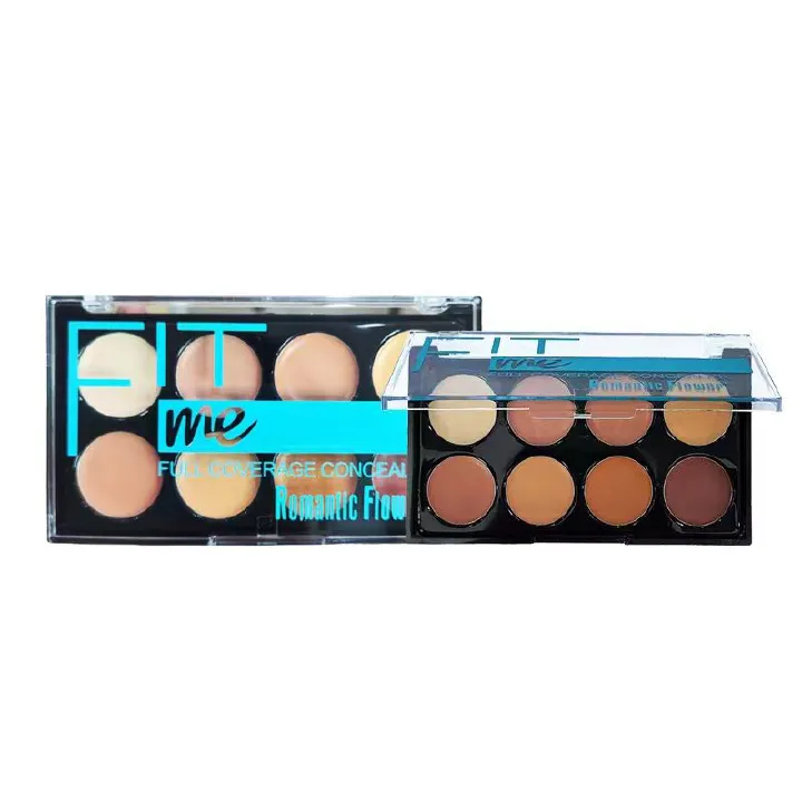 8-color concealer 3 in 1 brighten concealer repair concealer plate waterproof anti sweat makeup oil control contour gift