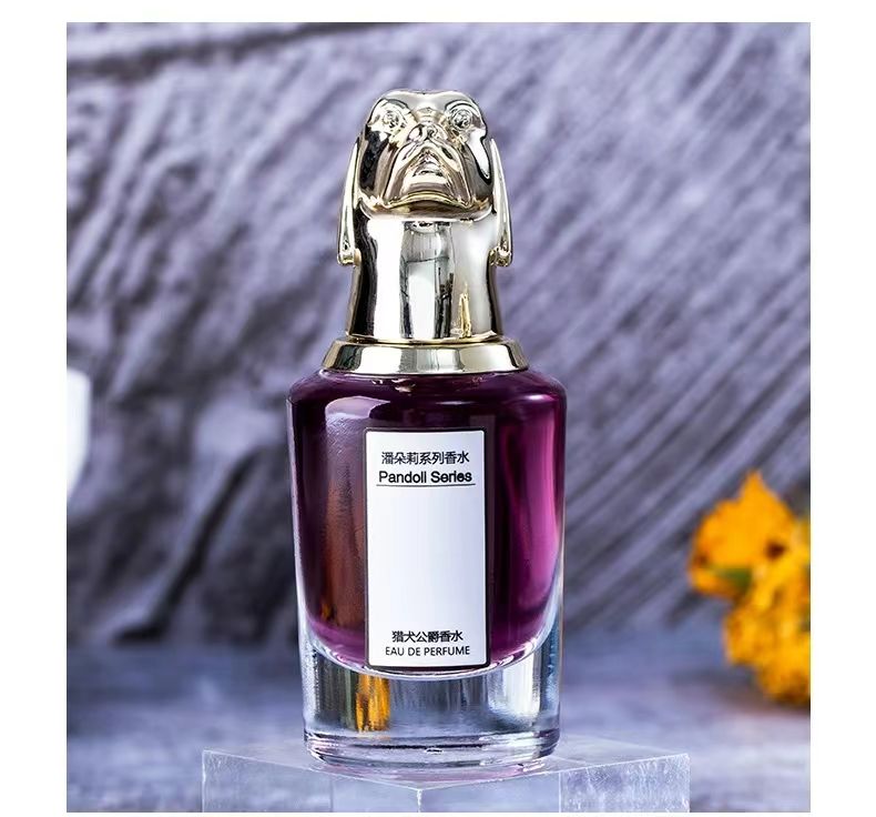 3pcs set aristocratic beast head perfume for men and women durable fresh flower and fruit fragrance exquisite gift box set