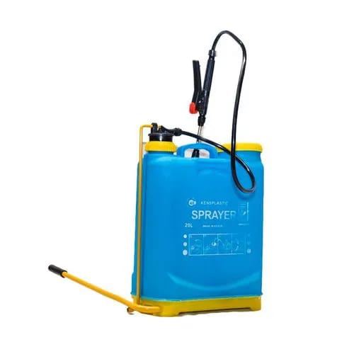 DISCOUNTED PRICE DROP KENPLASTIC KNAPSACK  sprayerThis Knapsack Sprayer pump produces a maximum 65 psi and takes only five pumps to reach 45 psi. Features an internal agitator for constant mixing, lar