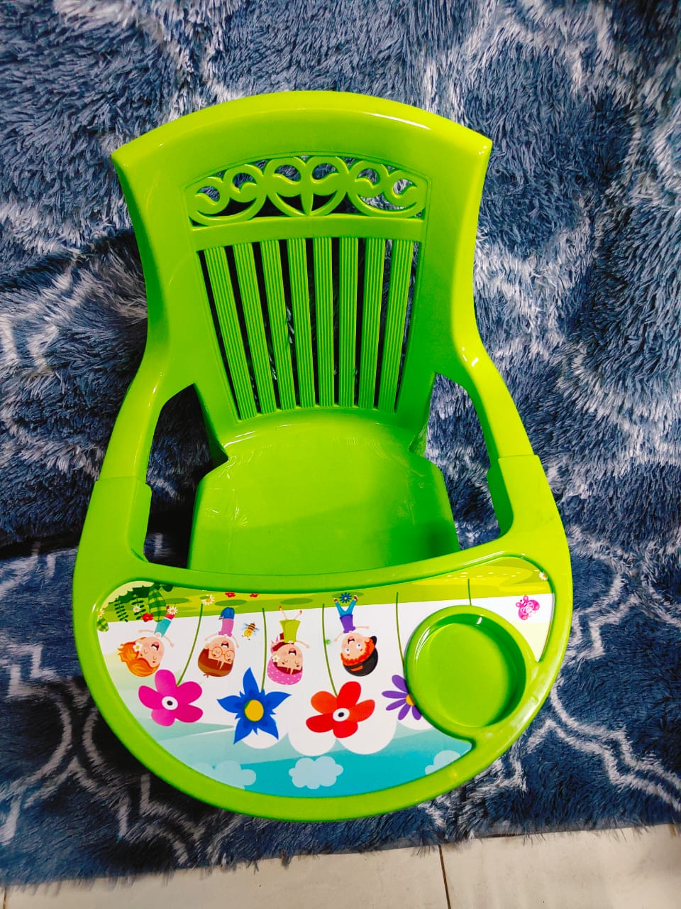 ANNIVERSARY SALES OFFER KIDS FEEDING CHAIRS2in 1 Toto chair with feeding table made of high quality durable stainless steel eco friendly greal]t and ideal goft during baby showers provides comfortabil