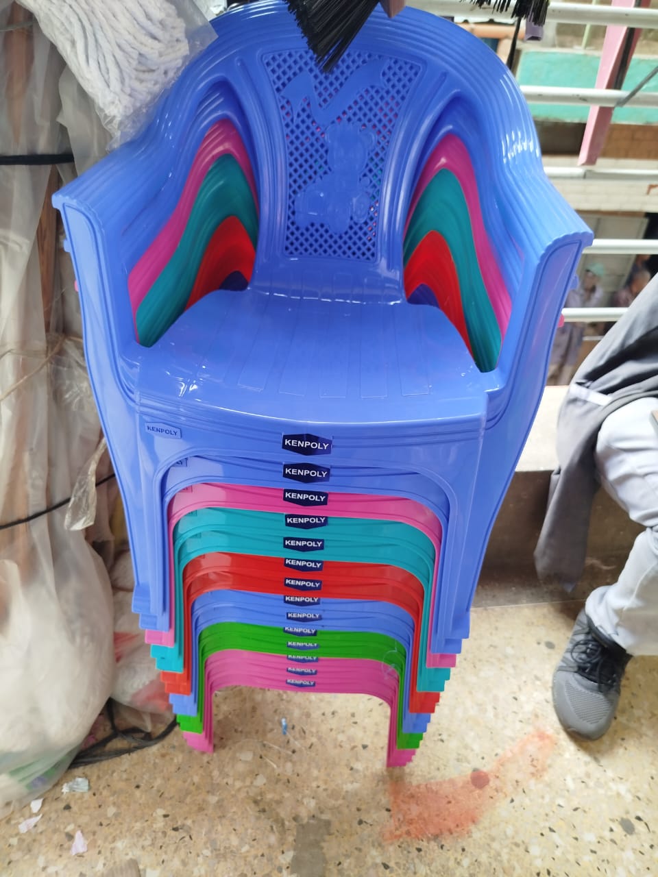 ELEGANT AND COMFY KENPOLY KIDS PLASTIC CHAIRSMade from high-quality plastic,  Kids Chairs prioritize safety and durability. The ergonomic design ensures comfort during playtime, study session