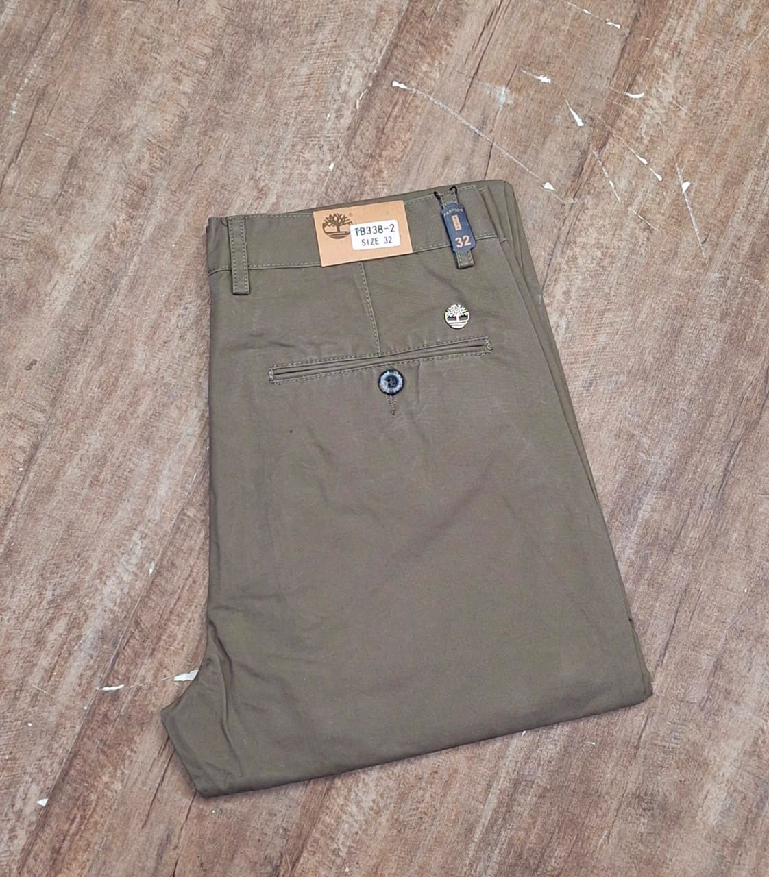(Gift ideas) Classic timeless multi functional High quality hard Khaki men trousers straight slim fit smart casual trouser
