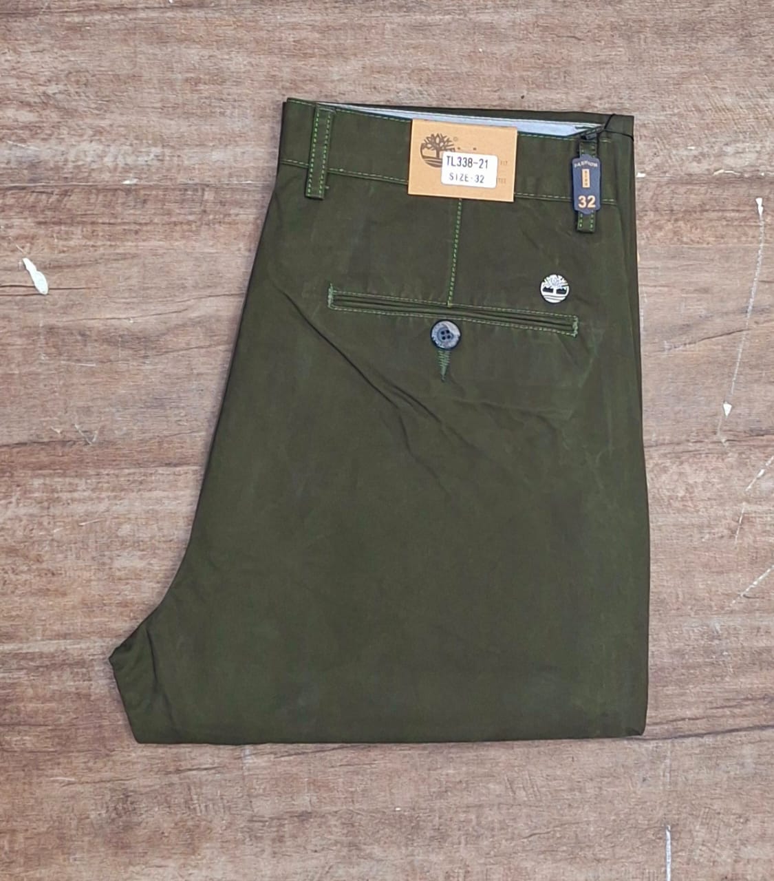 (Gift ideas) Classic timeless multi functional High quality hard Khaki men trousers straight slim fit smart casual trouser