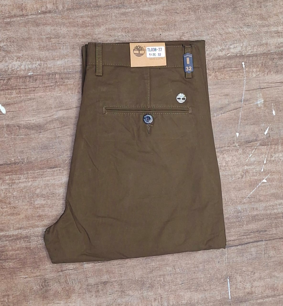 (Gift ideas) Classic timeless multi functional High quality hard Khaki men trousers straight slim fit smart casual trouser
