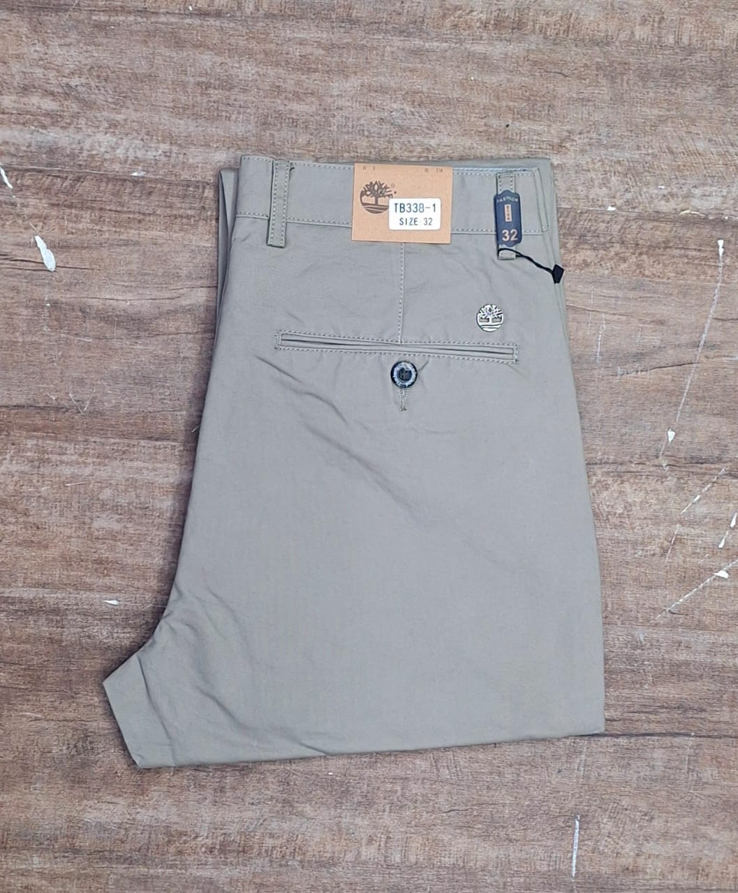 (Gift ideas) Classic timeless multi functional High quality hard Khaki men trousers straight slim fit smart casual trouser