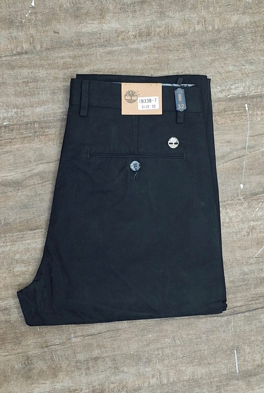 (Gift ideas) Classic timeless multi functional High quality hard Khaki men trousers straight slim fit smart casual trouser