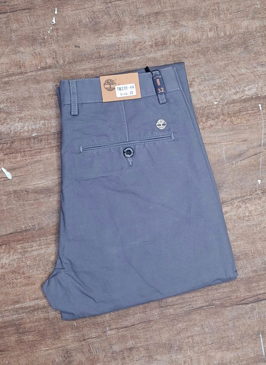 (Gift ideas) Classic timeless multi functional High quality hard Khaki men trousers straight slim fit smart casual trouser