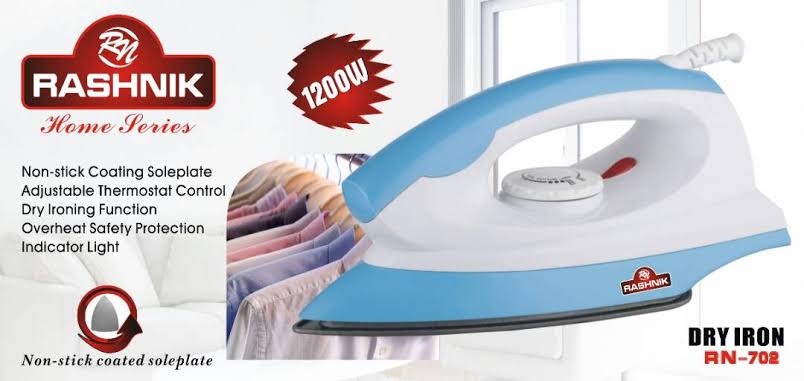 RASHNIK  Electric Dry Iron Box As the Picture