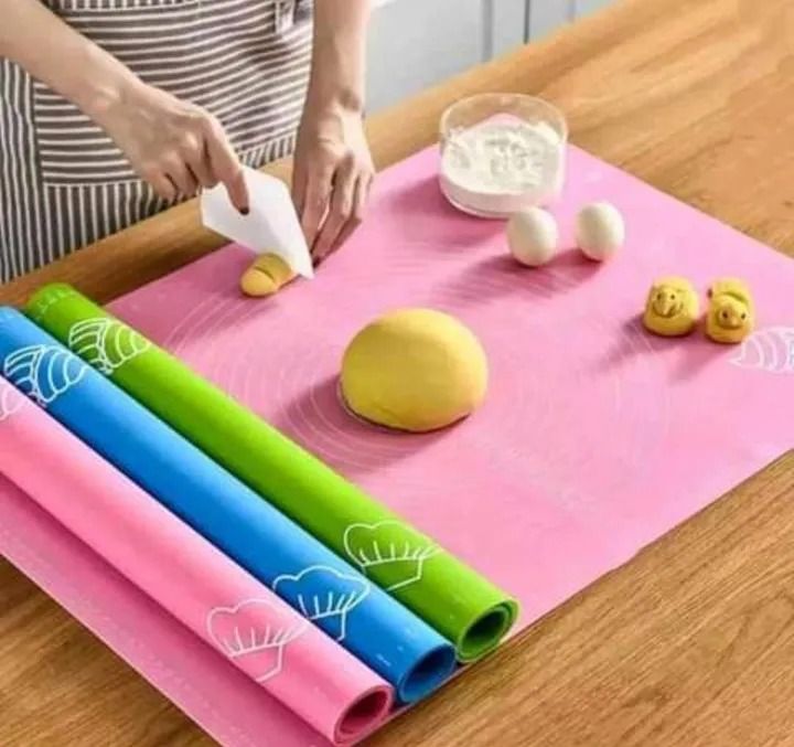 KNEADING MATS. Nonstick Silicone Pastry Mat Extra Large Dough Mat for Bread Kneading Board, Fondant Mat, Dough Rolling Mat, Pie Crust Mat, Baking Mat, Bakers Mat, Pizza Mat
