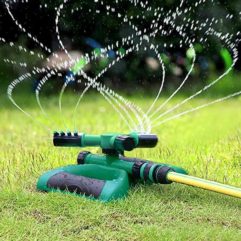 3 arm garden 360 Degree Rotating Lawn Sprinkler, Large Area Coverage Water Sprinklers for Lawns and Gardens360 Degree Rotating Lawn Sprinkler, wide Area Coverage Water Sprinklers for Lawns and Gardens