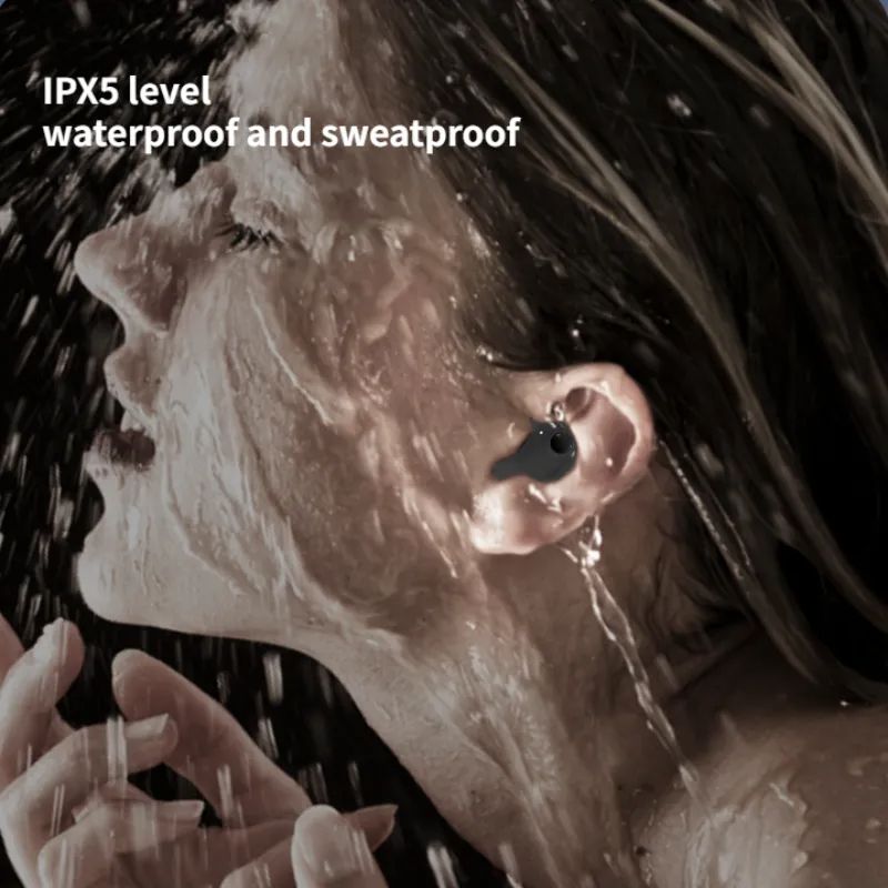 Invisible TWS Wireless Earphones - Sleep-Friendly Bluetooth 5.3 Headphones, Hidden Earbuds, IPX5 Waterproof, Noise Reduction Sports Headset