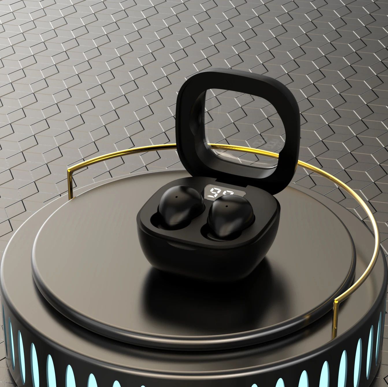 SK19 Wireless Bluetooth Headphones TWS In-Ear Invisible Sleep Earbuds With Mic Noise Cancelling Earphones HIFI Music Headset