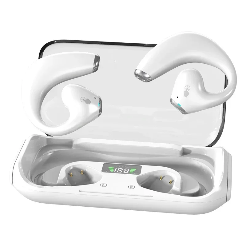 New JR04 Bone Conduction OWS Bluetooth Headphones with Long Range HIFI Sound Quality Sports Headphones Touch Control