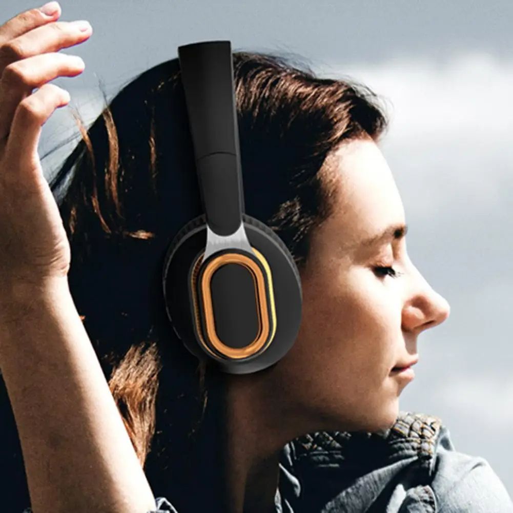 H7 Wireless Headphone Stylish Distortion-free Bluetooth-compatible Headphone Surround Sound Wireless Headphone Gaming Wear