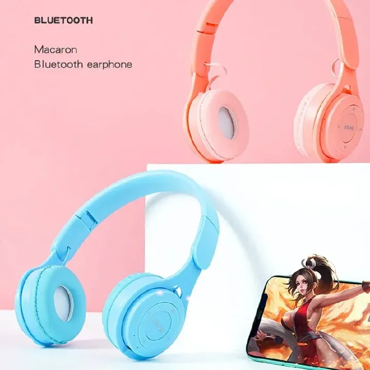 Stereo Y08 Headset 5.0 Bluetooth Headset Folding Wireless Sports Earphone Gaming Headsets Over-ear Headphones for Android ios