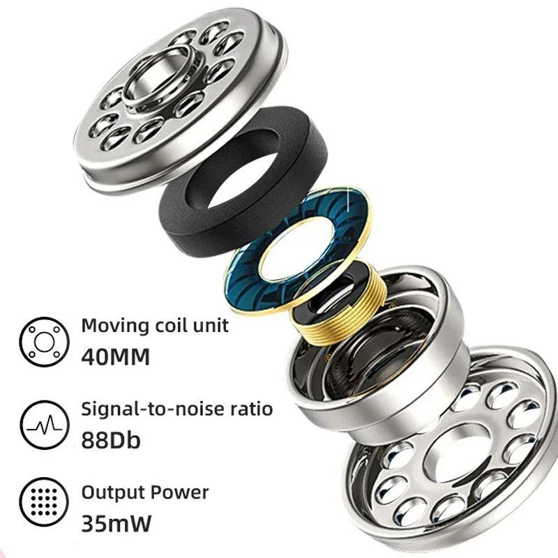 Stereo Y08 Headset 5.0 Bluetooth Headset Folding Wireless Sports Earphone Gaming Headsets Over-ear Headphones for Android ios