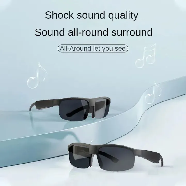 M6PRO Bluetooth Intelligent Glasses Technology Audio Call Long Range Earphone Sunglasses for Sports Driving Music Earbud Headset