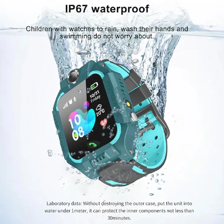 Q12 Kids Smart 2G Call Phone Watch Waterproof Mother Children GPS Monitor Boy Girls SOS Child Sports Digital Watches Tracker