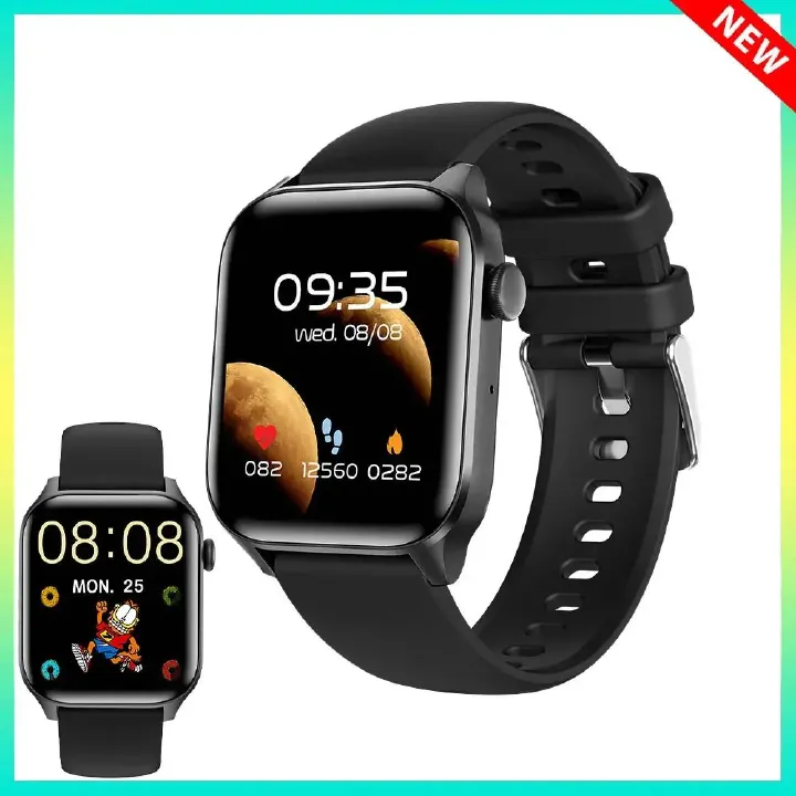 2024 New T12Pro IP67 Bluetooth Smartwatch Suitable for Android IOS Callable Motion Tracking SMS Push Smart Watch Bracelet