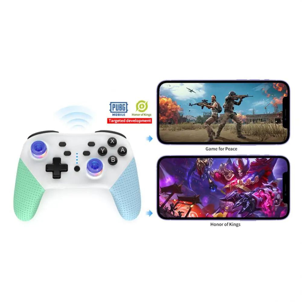 Wireless Controller For Switch Professional Lag-free Gamepad With Six-axis Dual Vibration Game Joystick