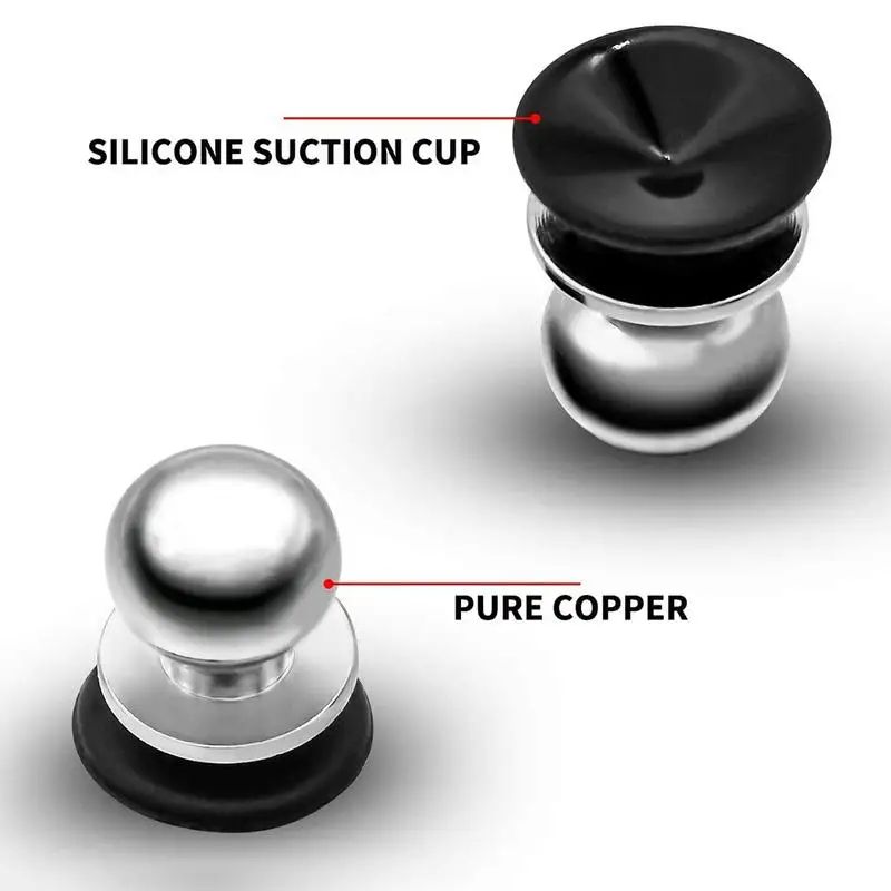 Mobile Game Target Sh-ooting Button Metal PU-BG Mobile Phone Screen Trigger Button Suction Cup Winner Winner Chicken Dinner