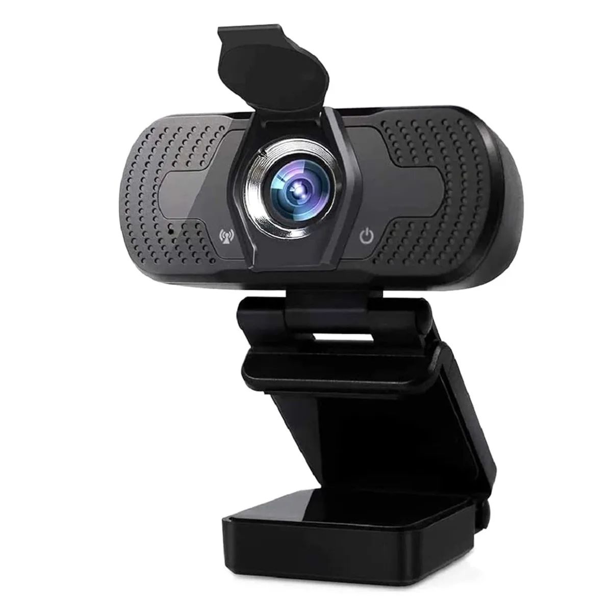 1080P Computer Camera Built-in 110 ° Wide Angle and Microphone for Most System Applications and Can Be Installed on The Monitor