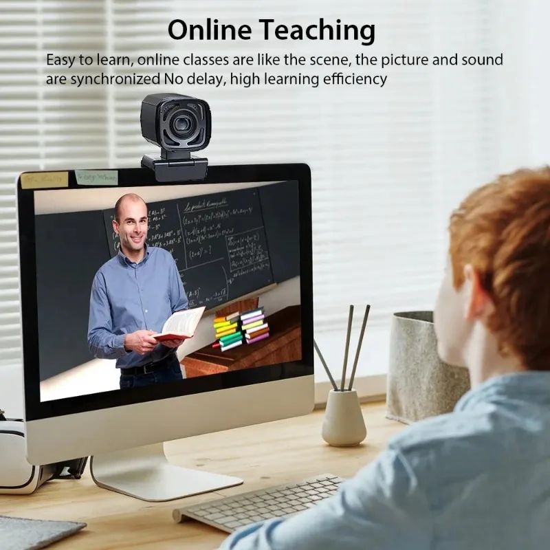1080P HD WIFI Desktop Home UBS Computer Camera AI Intelligent Humanoid Tracking 350 ° Online Course Live Streaming Laptop Camera