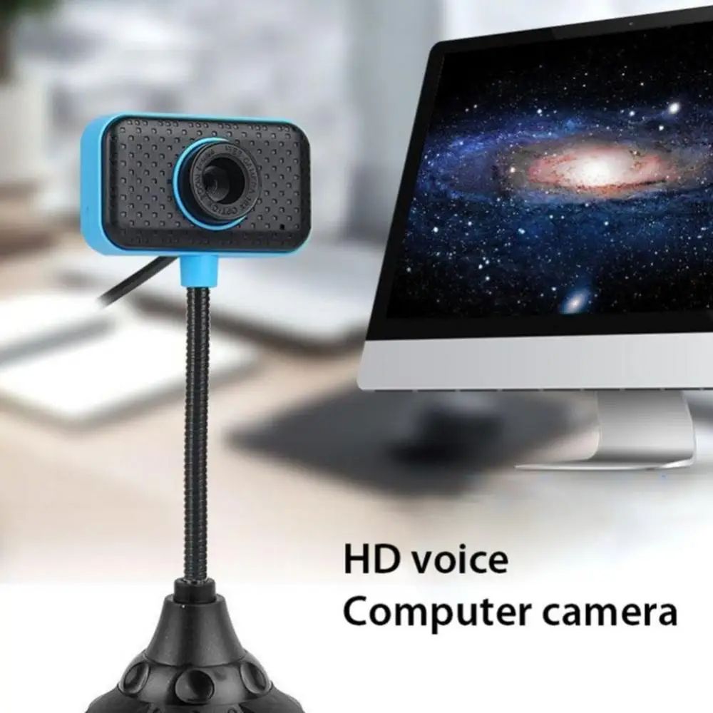 Flexible Digital Camera Webcam Microphone USB Web cam 2.0 480P Video Computer PC with
