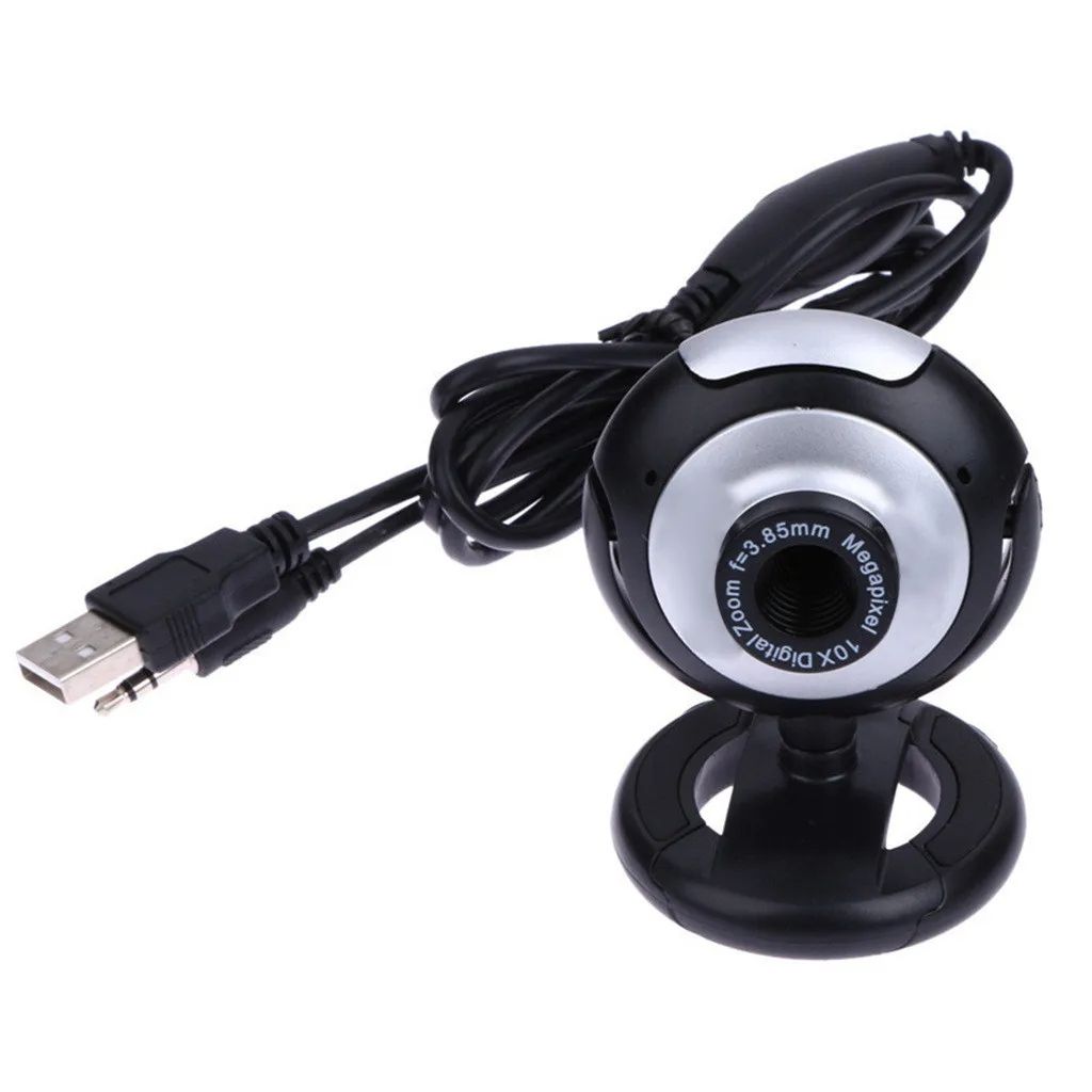 Camera USB Webcam Night Vision 360 Degree Web Cam with Mic For PC Laptop Computer 16M Megapixels Computer Camera