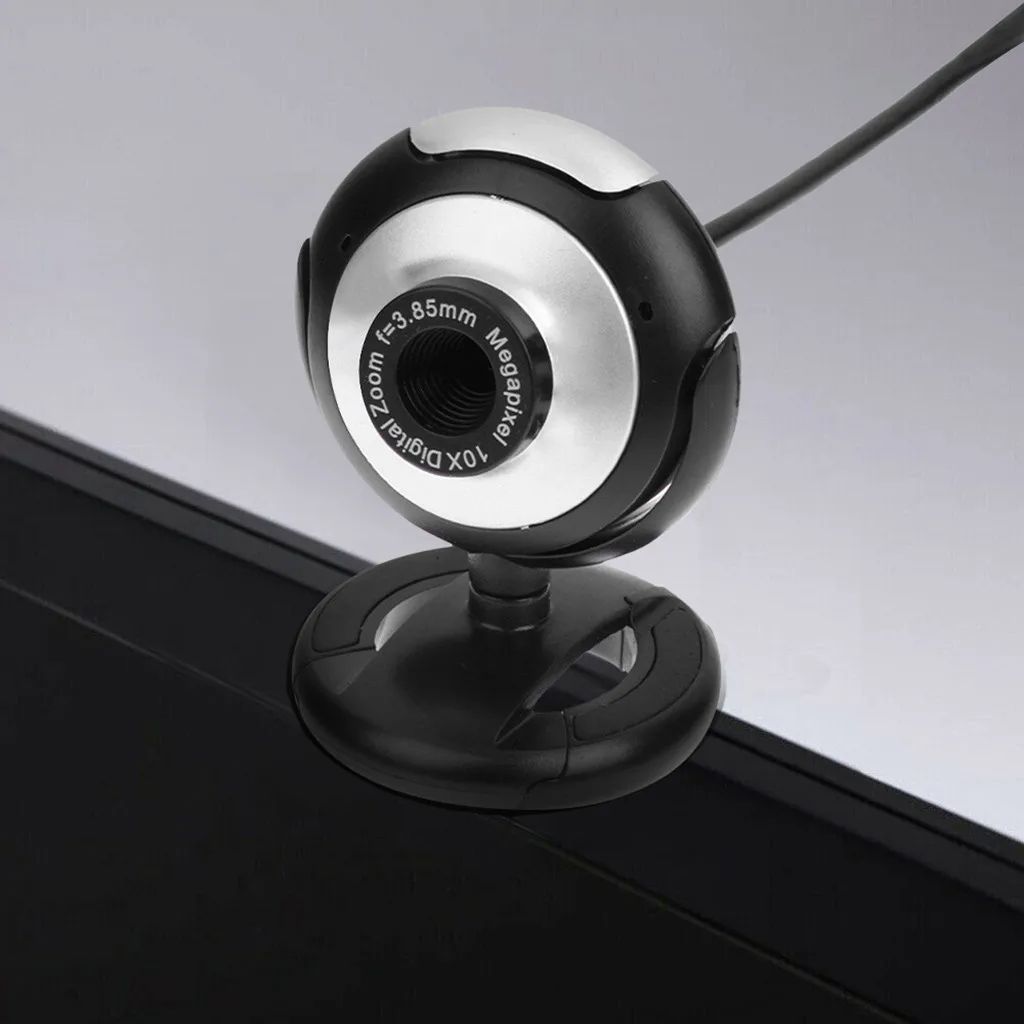 Camera USB Webcam Night Vision 360 Degree Web Cam with Mic For PC Laptop Computer 16M Megapixels Computer Camera
