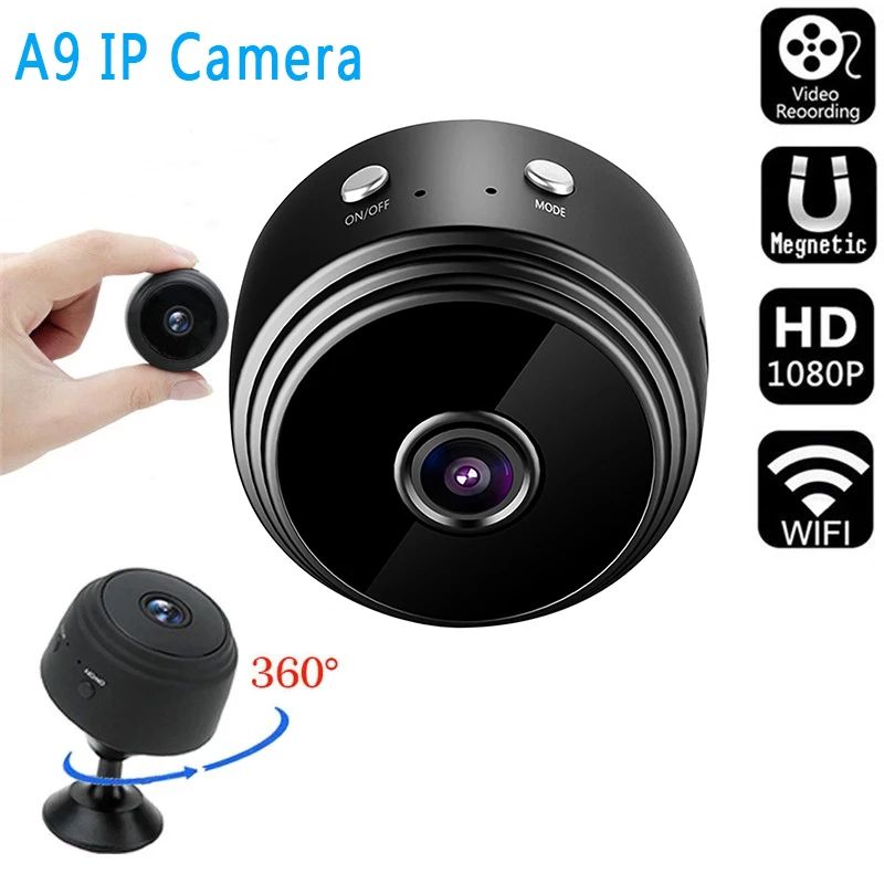 A9 1080P Webcam for Computer PC Web Camera With Mic Rotatable Cameras For Live Broadcast Video Calling Conference Work