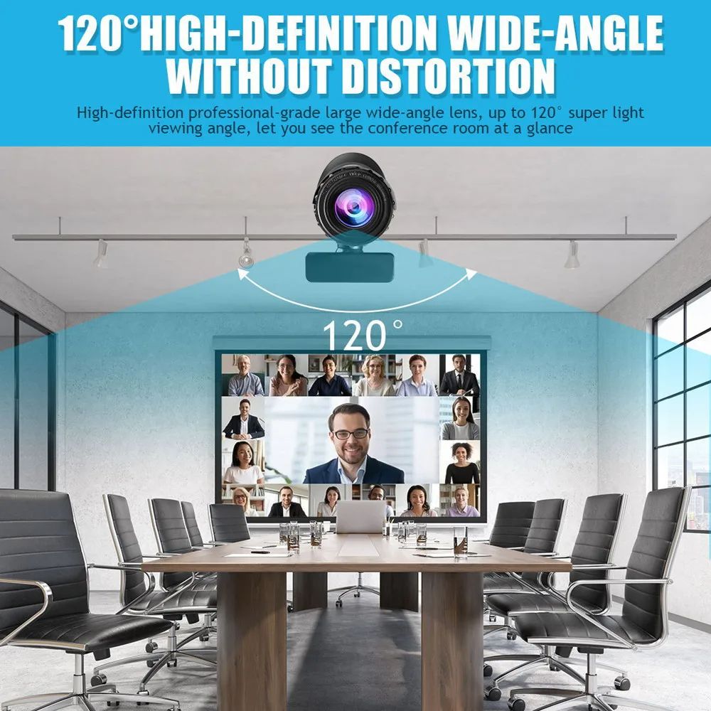 1080p Webcam 4K Web Camera with Microphone PC Camera 60fps HD Full Webcam Web Cam For Computer Web USB 1080p Camera For PC