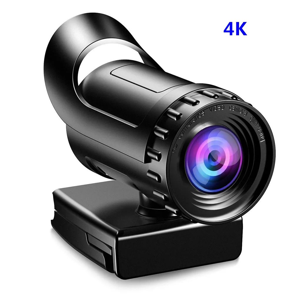 1080p Webcam 4K Web Camera with Microphone PC Camera 60fps HD Full Webcam Web Cam For Computer Web USB 1080p Camera For PC