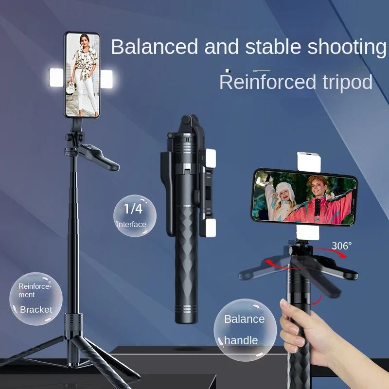 Aluminum Alloy Tripod Selfie Stick Upgraded K28 Bluetooth 10 M Remote Control Photography