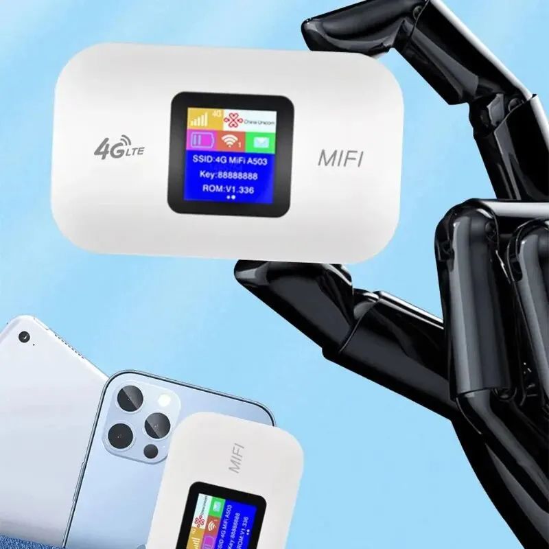 Wireless Wifi Portable Modem 4G Lte Router Mini Outdoor Hotspot Pocket Mifi 150mbps Sim Card Slot Repeater 3000mah