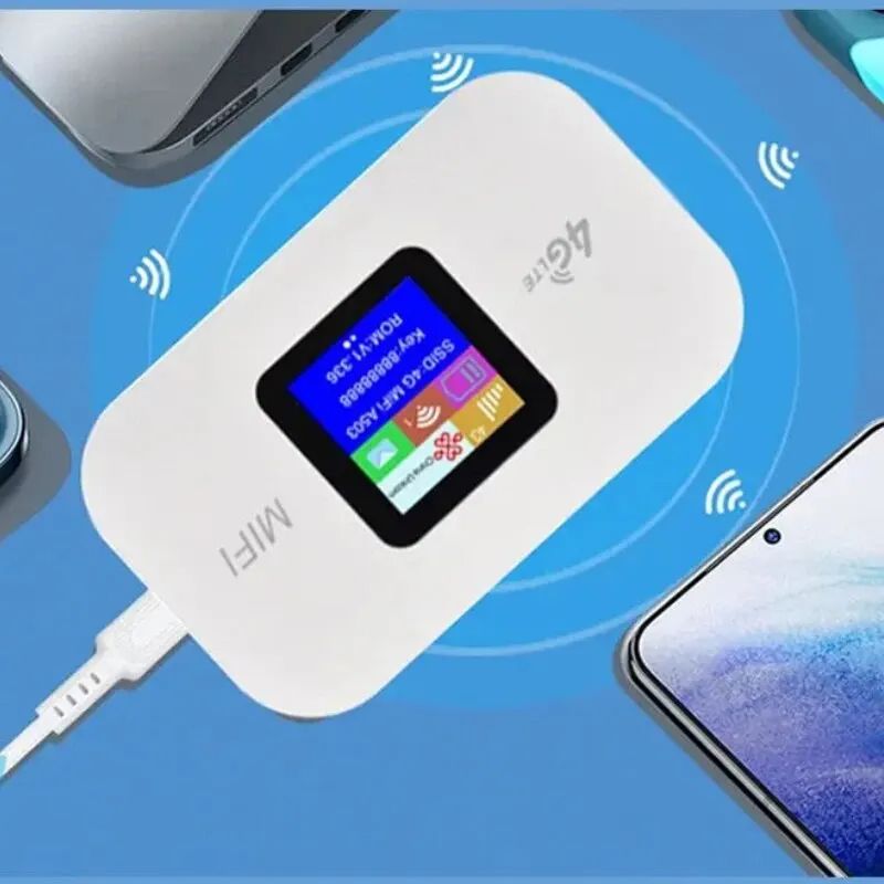 Wireless Wifi Portable Modem 4G Lte Router Mini Outdoor Hotspot Pocket Mifi 150mbps Sim Card Slot Repeater 3000mah